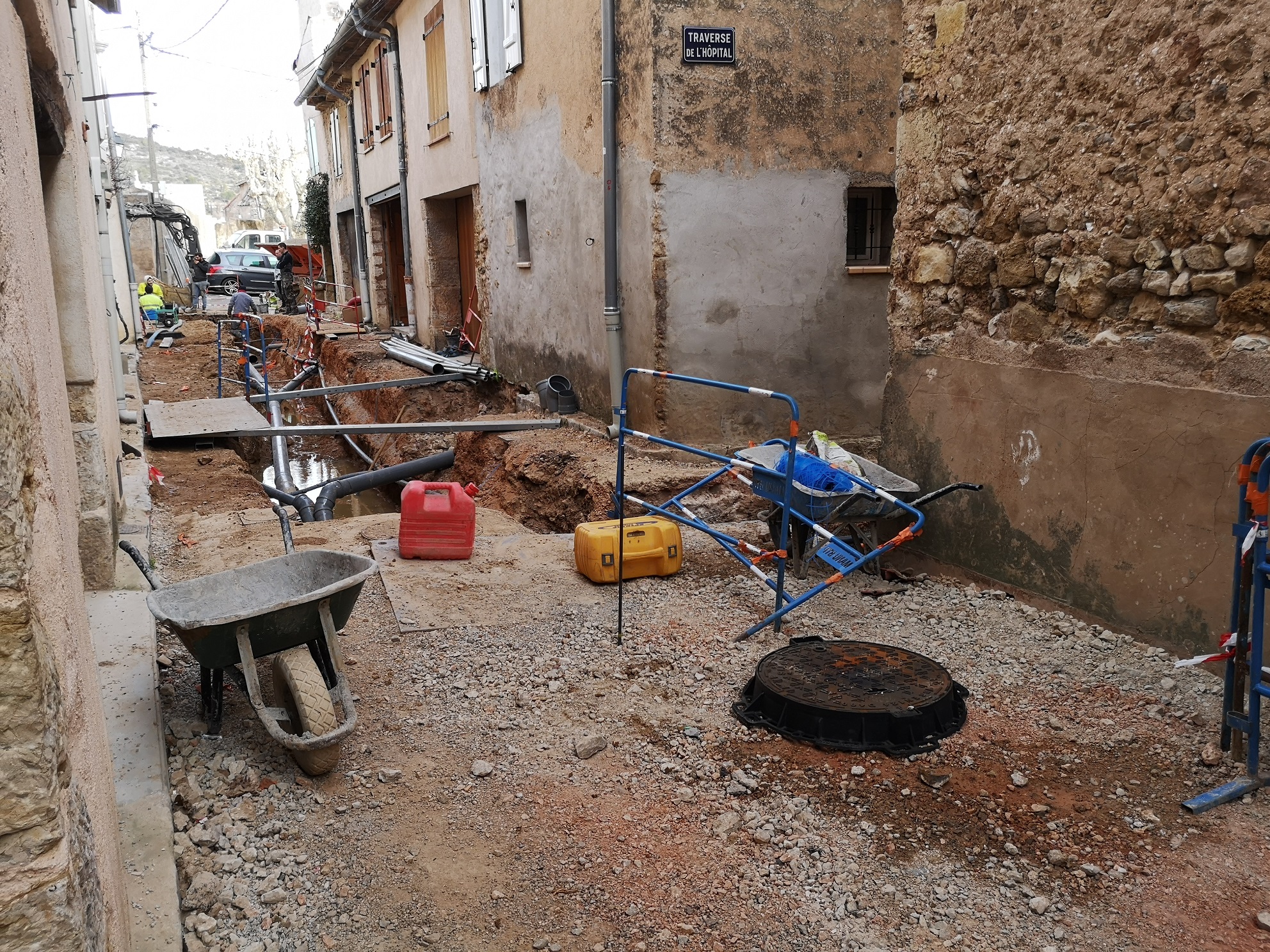 Réaménagement des rues